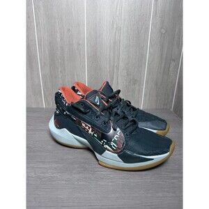 Nike Zoom Freak 2 DC9853-300 Dark Green Orange Basketball Shoes Men's US 10.5
